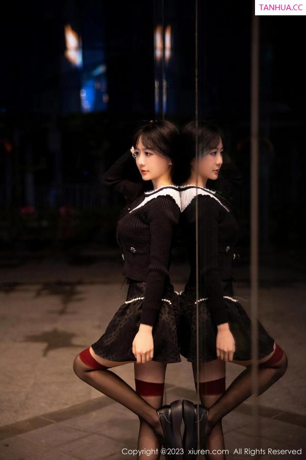   [XiuRen]高清写真图 2023.05.11 No.6724 幼幼 黑丝美腿第4张图片